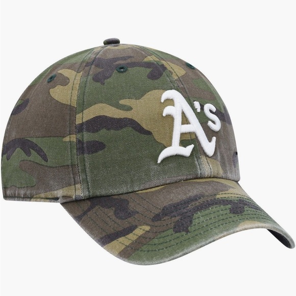 Men’s ‘47 Camo Oakland Athletics Team Cleanup Hat - Picture 3 of 8
